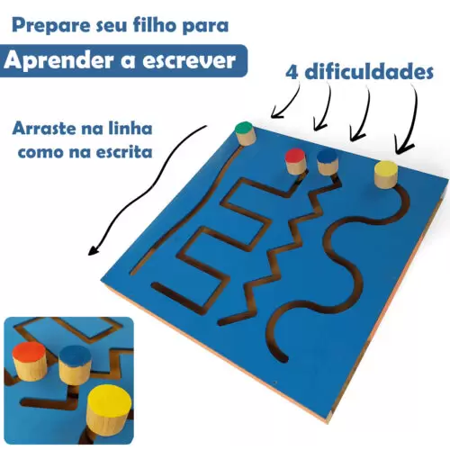 PAINEL PSICOMOTOR LINHAS VAZADAS 4 LINHAS - Image 2