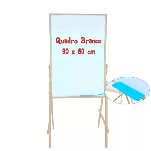 FLIP CHART BRANCO COM LOUSA SERVE PARA FOLHA E CANETA - Image 6